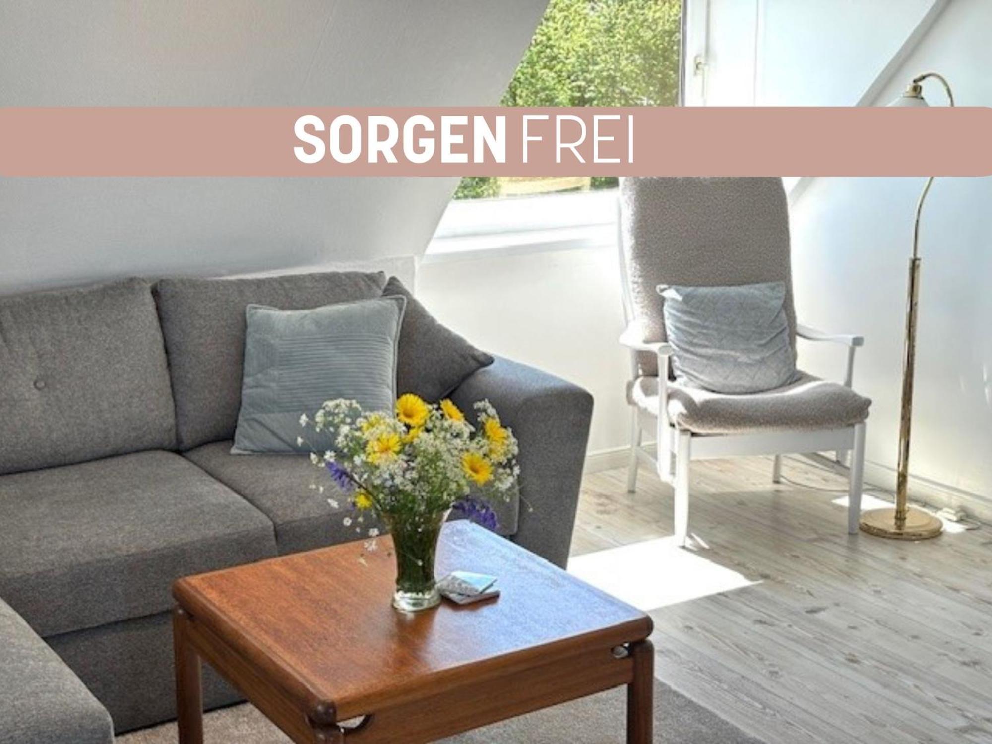 Sorgenfrei -Ruhe Und Erholung In Schoener Studiowohnung Glücksburg Exteriér fotografie
